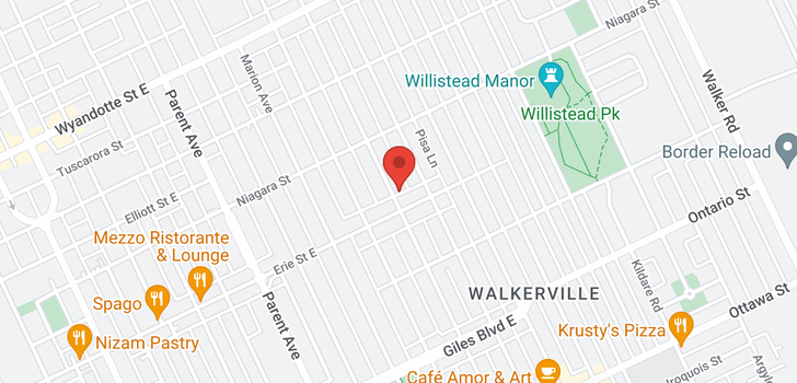 map of 978 HALL AVENUE